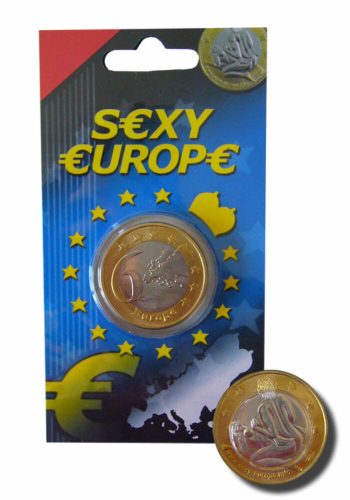 Szexi euro érme