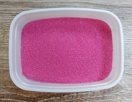 Pink dekorhomok 500 gr