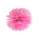 Pink selyempapír pompom 35 cm